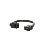 Zásuvka HDMI (keystone s kabelem), černá, 0229/33-500 ABB 2CKA000230A0496
