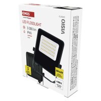 LED reflektor VISIO, 20 W, černý, neutrální bílá EMOS ZS2523