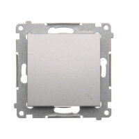 Přepínač střídavý, řazení 6, 16AX 250V~, stříbrná matná metalizované DW6A.01/43