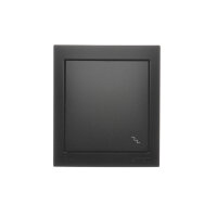 schodišťový spínač odolný proti vlhkosti černá matná KONTAKT SIMON ACW6/49