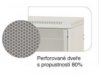 Keline RMA-37-A68-CAY-A1 19' rozvaděč stojanový 37U/600x800 skleněné dveře