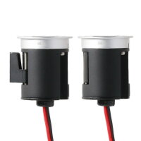 LED světlo do zábradlí, d33x37 mm, 1,5 W, 4000 K, 24 VDC, IP67, 65° asymetrické