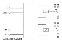 Dohledové relé MACX-MR-C-10-PT PHOENIX CONTACT 1336512