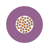 Jednožilový vodič ÖLFLEX WIRE MS 2.1 1X2,5 VT fialová LAPP 4160507