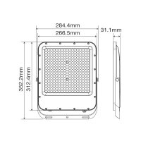 RONA 200W 6000K Reflektor LED