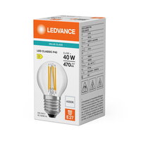 Světelný zdroj LED CLASSIC P V 3.4W 840 Clear E27 LEDVANCE 4099854847998