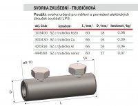 DT TECHNIC 103400 SZ c Svorka zkušební - trubičková