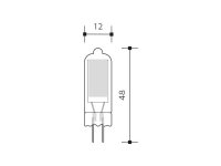 KAPSULE GLASS 2W G4 3000K