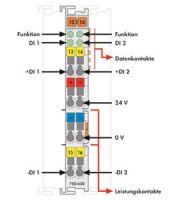 2 vzestupné/sestupné čítače 16 bitů 500 Hz světle šedá WAGO 750-638