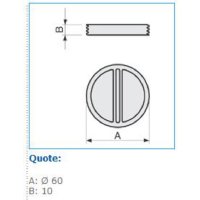 MTP-N 02624 Zátka instalační jímky IBOCO B02624