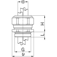Kabelová vývodka EN45545 M25 kov 3x 5,5 až 7mm dél záv 11mm AGRO F1311.25.3.070