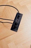 MULTIL 3X2P+T  USB A+C BÍLÁ