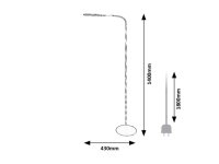 ADELMO LED 10W IP20 černá RABALUX 74009