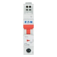 PLI-C10/1 Jistič PLI (bezšroubové svorky nahoře) char C 1-pólový 10kA 10A 101256