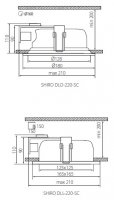 Kanlux 18291 SHIRO DLL-220-SC - Svítidlo typu 'downlight'