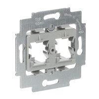 Třmen se soklem pro 2x modul Panduit Mini-Com šedá 2CKA001753A8057 ABB