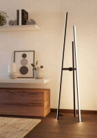 Stojací svítidlo MONGOLANA LED černá/bílá 30W IP20 EGLO 901052