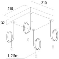 XPILL SQ. SUS. SYSTEM for PXR04 210x210