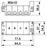 HC-M-B16-MF-B Rám nosiče modulu