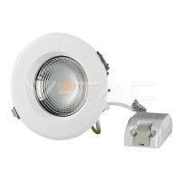 30W LED COB Downlight Round A++ 120Lm/W Warm White, VT-26301 V-TAC SKU211276