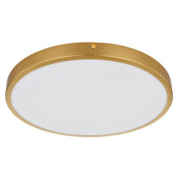 Stropní svítidlo TIBEY matná mosaz LED 22W 230V, 1800lm 3000K GLOBO 12381-22