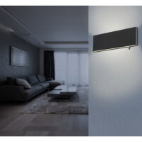 Nástěnné svítidlo SIEGFRIED černá LED 8W 230V 240lm 3000K GLOBO 41751-8B