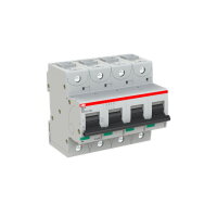 S804N-D20 jistič 4P char. D 20A s klecovou svorkou 36kA ABB 2CCS894001R0201