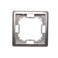 Rámeček 1-násobný, Inox KONTAKT SIMON BMR1/21