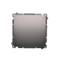 Přepínač střídavý, řazení 6, 10AX, 250V~, Inox KONTAKT SIMON BMW6.01/21