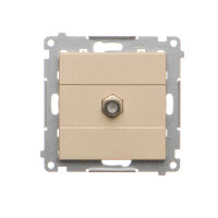 TASF1.01/144 Zásuvka anténní 1 násobná t