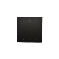 Kryt pro jedné žaluzie pro spínače a elektronické ovládání černý DKE11/49