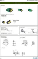 Spojka pro SC APC Simplex optické konektory 82210 ELKO EP 5603011577421