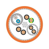 Servokabel ÖLFLEX SERVO 7DSL 4G1,5+(2x22AWG) LAPP 1023290