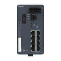 Modicon Managed Switch 8TX/1FX-MM SCHNEIDER MCSESM093F1CU0