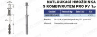 Natloukací hmožd. s kombivr. pro PV 1p NHK M8-8/60 FeZn TREMIS Z665