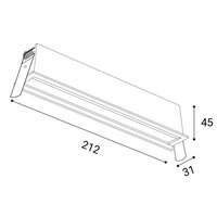 Zápustné svítidlo RIVA MINI WW 12, B DALI/PUSH 20W 2700K/3000K/4000K UGR černá