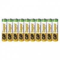 Alkalická baterie GP SUPER LR03 10SH Emos B1310G