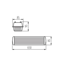 Prachotěsné svítidlo DICHT N-118/PS 31048 Kanlux starý kód 30011