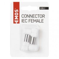 Konektor IEC zásuvka šroubovací úhlový EMOS K1851.2