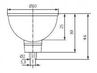 Halogenová žárovka Kanlux MR-16C 20W36/EK BASIC