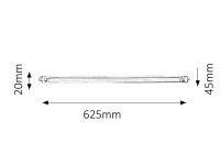 Slim G5 T4 1×20W IP20 bílá RABALUX 2344