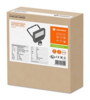 Reflektor LEDVANCE FLOODLIGHT SENSOR 20 W 4000 K SYM 100 S BK