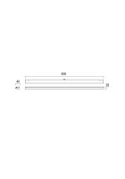 Nástěnné svítidlo ERMES AP LED 18W 4000K CH REDO 01-2333