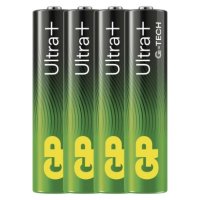Alkalická baterie GP Ultra Plus AAA (LR03) B03114