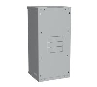 Nástěnný rozvaděč 10" 12U RAL 7035 skleněné dveře SOLARIX 86110401