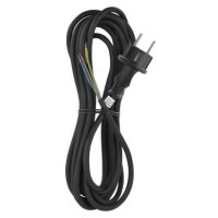 Flexo šňůra guma/neopren 3× 1mm2, 5m, černá EMOS S03150N