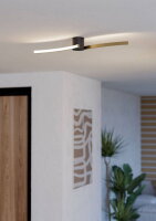 Stropní svítidlo AIETA LED černá/mosaz 12W IP20 EGLO 901215