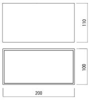 Přis. LED svítidlo XSMOOTH 3000K Arelux