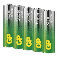 Alkalická baterie GP Super AA (LR6) B01215