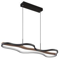 Závěsné svítidlo BEZZY černá LED 30W 230V, 3750lm, 2700-6000K GLOBO 67181H